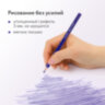 Карандаши цветные BRAUBERG PREMIUM, 36 цветов, трехгранные, грифель 3 мм, 181664, 181664