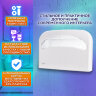 Диспенсер для покрытий на унитаз LAIMA PROFESSIONAL ORIGINAL (V1), 1/2 сложения, белый, ABS-пластик, 605785, 605785