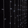 Электрогирлянда-занавес комнатная "Штора" 3х3 м, 196 LED, холодный белый свет, 220 V, ЗОЛОТАЯ СКАЗКА, 591353, 591353