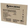 Доска для мела магнитная 30х45 см, черная, деревянная рамка, BRAUBERG "Wood", 238801, 238801