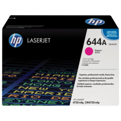 Картридж лазерный HP (Q6463A) ColorLaserJet CM4730, пурпурный, оригинальный, ресурс 12000 стр., 360643