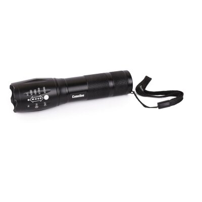 Фонарь CAMELION XML-T6, ЯРКИЙ, ZOOM, 5 режимов, питание 3xAAА или 18650 (не в комплекте), LED51530, 238278