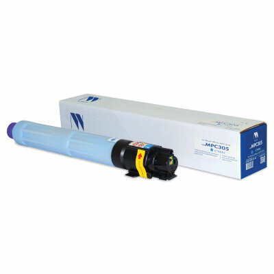 Картридж лазерный NV PRINT (NV-MPC305C) для Ricoh Aficio MPC305, голубой, ресурс 4000 страниц, 364331