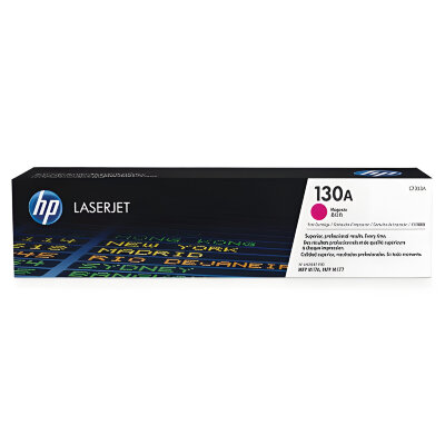 Картридж лазерный HP (CF353A) ColorLaserJet M176n/M177fw, №130A, пурпурный, оригинальный, ресурс 1000 страниц, 361275