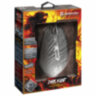 Мышь проводная игровая DEFENDER Dark Agent GM-590L, 12800 DPI, USB, 6 кнопок, оптическая, + коврик, черная, 52590, 513828