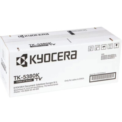 Тонер-картридж KYOCERA (TK-5380K) ECOSYS PA4000cx/MA4000cix/MA4000cifx, черный, ресурс 13000 страниц, оригинальный, 1T02Z00NL0, 364461