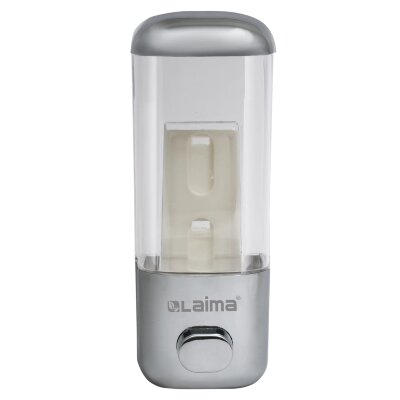 Дозатор для жидкого мыла LAIMA, НАЛИВНОЙ, 0,5 л, хром, ABS-пластик, 601793, 601793