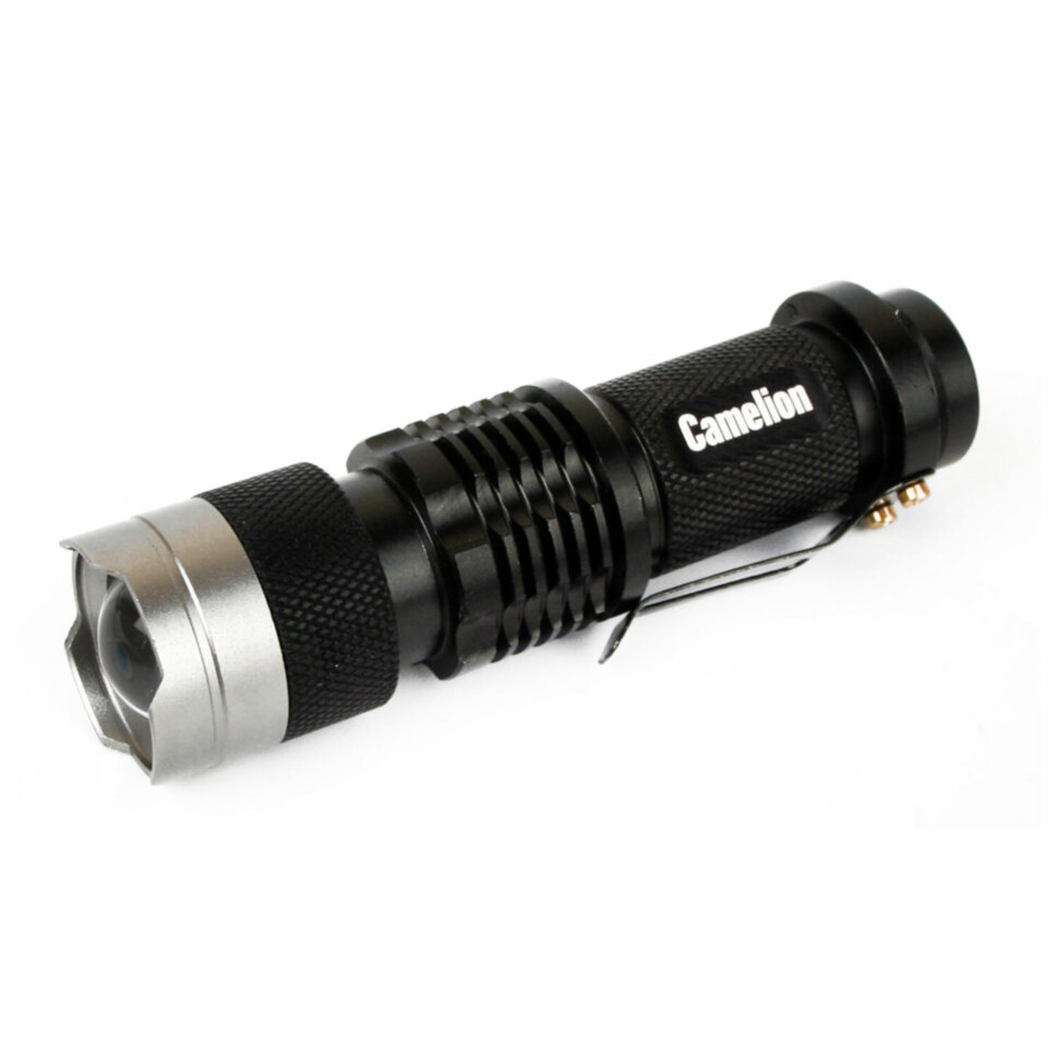 Фонарь CAMELION XP-E, ЯРКИЙ, ZOOM, 3 режима, питание 1хAA, LED5135, 238279