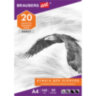 Папка для рисования А4, 20 л., 160 г/м2, BRAUBERG, 210х297 мм, "Орел", 125230, 125230