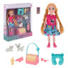 КУКЛА "Alisa Little Love", НАБОР, 2 питомца + 6 аксессуаров, 14,4 см, АССОРТИ, 2 вида, 1TOY, 6 шт., 666151