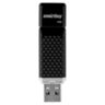 Флеш-диск 8 GB, SMARTBUY Quartz, USB 2.0, черный, SB8GBQZ-K, 512766