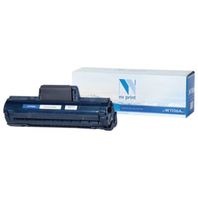Картридж лазерный NV PRINT (NV-W1106A) для HP 107a/107w/135a/135w/137fnw, ресурс 1000 страниц, 363805