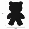 Доска на холодильник магнитно-меловая 30х40 см "Teddy Bear" с набором аксессуаров, BRAUBERG, 237841, 237841