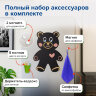 Доска на холодильник магнитно-меловая 30х40 см "Teddy Bear" с набором аксессуаров, BRAUBERG, 237841, 237841