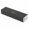 Ручка шариковая PARKER "Urban Muted Black GT", корпус черный, позолоченные детали, синяя, 2143640, 143930
