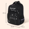 Рюкзак BRAUBERG SOFT, 2 отделения, 3 кармана, "Кот с характером", СВЕТЯЩИЙСЯ, 40х31х15 см, 274401, 274401