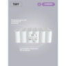 Бумага туалетная 25 м, VEIRO Professional (Система T4), КОМПЛЕКТ 48 шт., Comfort, 2-слойная, T207, 127089