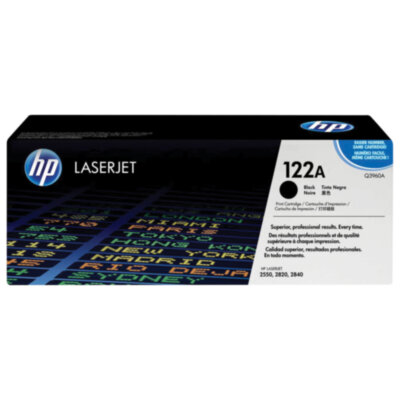 Картридж лазерный HP (Q3960A) ColorLaserJet 2550/2820 и другие, черный, оригинальный, ресурс 5000 стр., 360591
