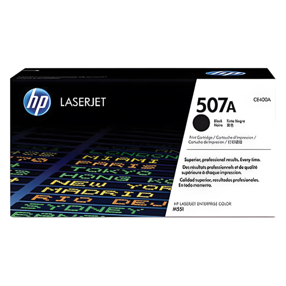 Картридж лазерный HP (CE400A) LaserJet Pro M570dn/M570dw, №507A, черный, оригинальный, ресурс 5500 страниц, 361136