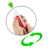Клей-карандаш 25 г ВЫГОДНАЯ УПАКОВКА, КОМПЛЕКТ 12 штук, BRAUBERG, 229470, 229470