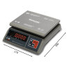 Весы фасовочные MERTECH M-ER 326AFU-3.01, LCD (0,01-3 кг), дискретность 1 г, платформа 255x205 мм, 3058, 290782
