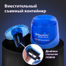 Точилка электрическая BRAUBERG DOUBLE BLADE BLUE, двойное лезвие, питание от 2 батареек AA, 229605, 229605