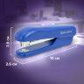 Степлер №10 BRAUBERG "SX-19", до 12 листов, с антистеплером, синий, 228588, 228588