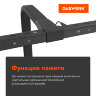 Бестеневая лампа / светильник на струбцине, LED, 16 Вт, черный, высота 75 см, DASWERK (ДАСВЕРК), 238331, 238331
