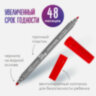 Фломастеры двусторонние BRAUBERG "PREMIUM" "DUAL-TIP", 10 шт., 10 цветов, два наконечника, картонная коробка с европодвесом, 151946, 151946