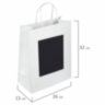 Пакет подарочный КОМПЛЕКТ 7 штук, 26x13x32 см, скретч-слой + стилус, "White Kraft", ЗОЛОТАЯ СКАЗКА, 591969, 591969