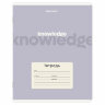 Тетрадь 24 л. BRAUBERG клетка, обложка картон, KNOWLEDGE, 107305, 107305