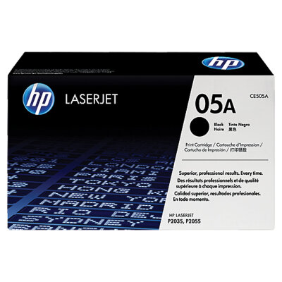 Картридж лазерный HP (CE505A) LaserJet P2035/P2055 и другие, №05А, оригинальный, ресурс 2300 стр., 360559