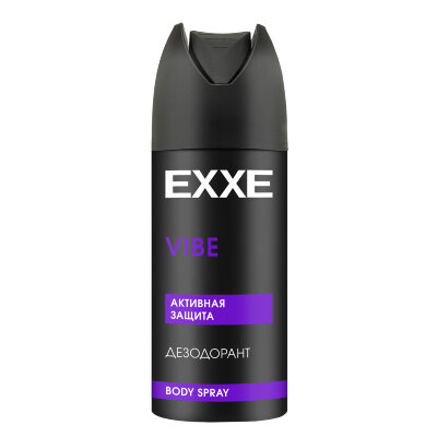 Дезодорант аэрозольный мужской 150 мл EXXE MEN VIBE "Активная защита", С0007827, 703115