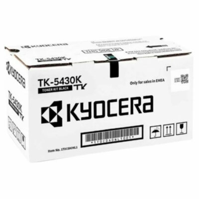 Тонер-картридж KYOCERA (TK-5430K) ECOSYS PA2100cx/MA2100cfx и другие, черный, оригинальный, ресурс 1250 страниц, 1T0C0A0NL1, 364449