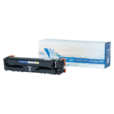 Картридж лазерный NV PRINT (NV-054HY) для Canon LBP 621/623, MF 641/643/645, желтый, ресурс 2300 страниц, 363768