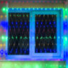 Электрогирлянда-сеть комнатная 1,5х1,5 м,160 LED, мультицветная, 220 V, контроллер, ЗОЛОТАЯ СКАЗКА, 591106, 591106