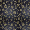 Бумага упаковочная подарочная мелованная "Golden pattern", 70x100 см, 10 дизайнов ассорти, ЗОЛОТАЯ СКАЗКА, 591912, 50 шт., 591912