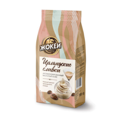 Кофе молотый ЖОКЕЙ "Ирландские сливки" 150 г, 0509-20, 621130
