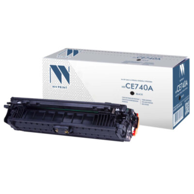 Картридж лазерный NV PRINT (NV-CE740A) для HP CP5220/CP5225/CP5225dn/CP5225n, черный, ресурс 7000 страниц, 363398