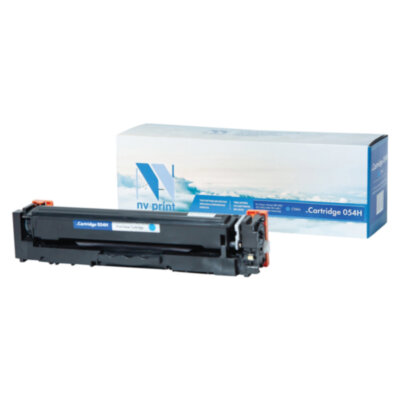 Картридж лазерный NV PRINT (NV-054HC) для Canon LBP 621/623, MF 641/643/645, голубой, ресурс 2300 страниц, 363766