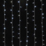 Электрогирлянда-занавес комнатная "Штора" 3х2 м, 144 LED, холодный белый свет, 220 V, ЗОЛОТАЯ СКАЗКА, 591351, 591351