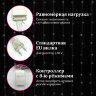 Электрогирлянда-занавес комнатная "Штора" 3х2 м, 144 LED, холодный белый свет, 220 V, ЗОЛОТАЯ СКАЗКА, 591351, 591351