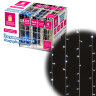 Электрогирлянда-занавес комнатная "Штора" 3х2 м, 144 LED, холодный белый свет, 220 V, ЗОЛОТАЯ СКАЗКА, 591351, 591351