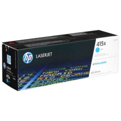 Картридж лазерный HP (W2031X) Color LaserJet M454dn/M479dw и др, №415X, голубой, оригинальный, ресурс 6000 страниц, 363304
