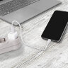 Зарядное устройство сетевое (220В) SONNEN, 2 порта USB, выходной ток 2,1 А, белое, 454797, 454797