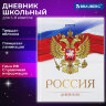 Дневник 5-11 класс 48 л., твердый, BRAUBERG, глянцевая ламинация, с подсказом, "Символика 2", 106067, 106067
