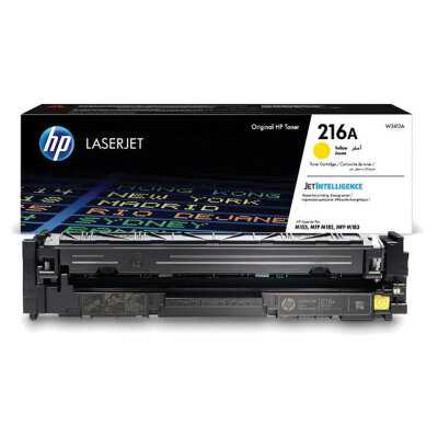 Картридж лазерный HP (W2412A) Color LaserJet M182n/M183fw, №216A, желтый, оригинальный, ресурс 850 страниц, 363542
