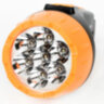 Фонарь аккумуляторный ULTRAFLASH 7хLED, 2 режима, выдвижная вилка, заряд от сети, LED3807, 238283