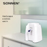 Кулер-водораздатчик БЕЗ НАГРЕВА И ОХЛАЖДЕНИЯ, SONNEN TS-01W, настольный, 1 кран, белый, 456175, 456175
