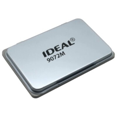 Штемпельная подушка TRODAT IDEAL 9072М, 110х70 мм, металлический корпус, НЕОКРАШЕННАЯ, 190568, 238386
